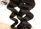 Geen van het Haaruitbreidingen van Verwarringsremy Indisch Straal Zwart Golvend het Haarweefsel leverancier